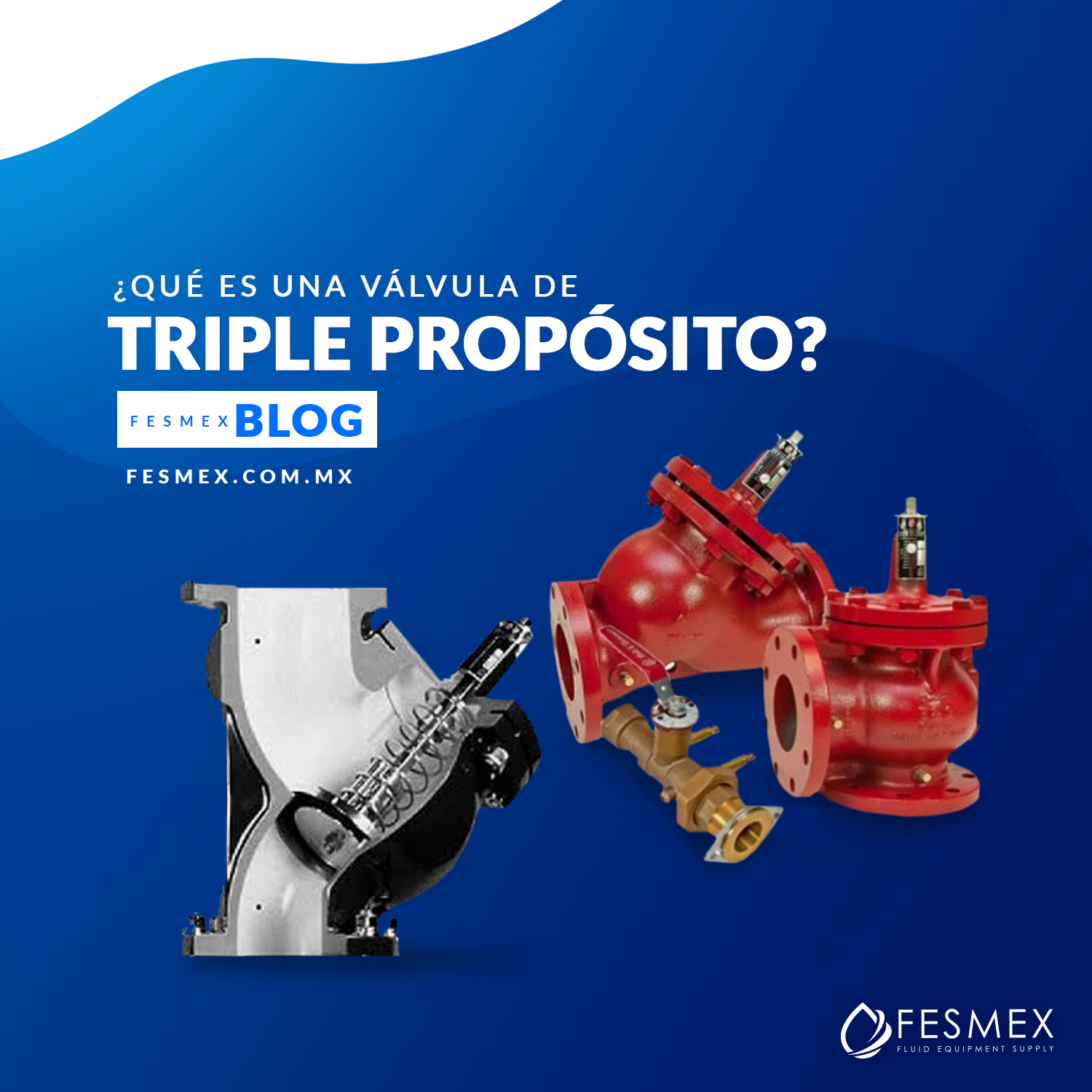 Válvula de triple propósito